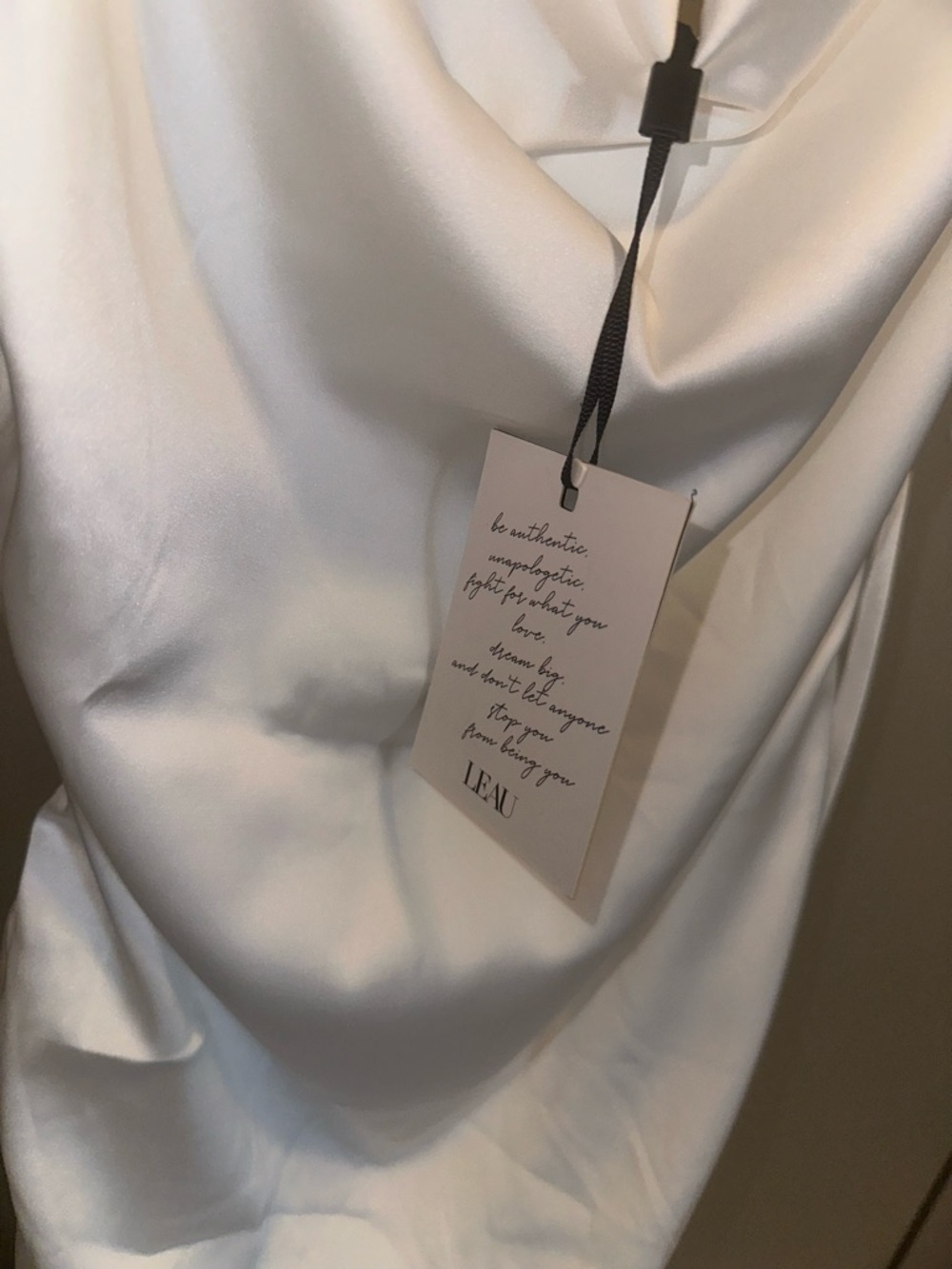 LEAU WHITE CABO Dress Size Small - Picture 5 of 7